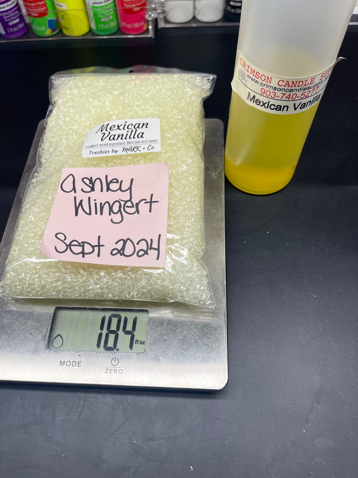 Freshie Destash - Beads and Oil - Mexican Vanilla