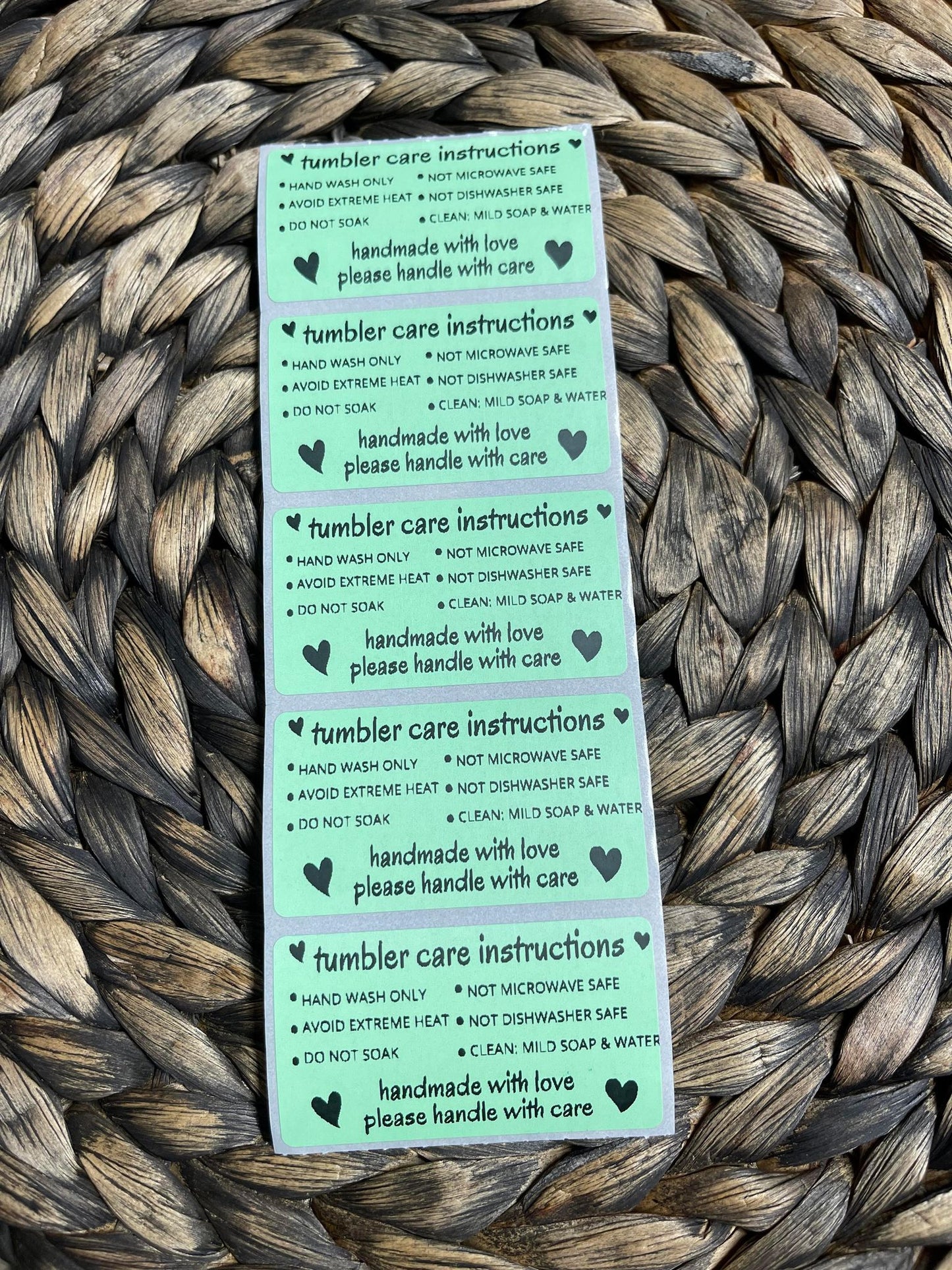 #45 - Tumbler Instructions
