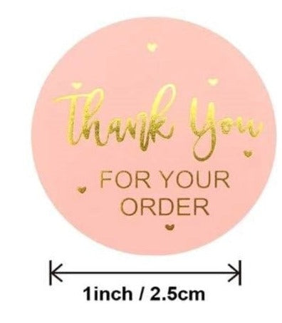 1" Roll - Thank You For Your Order