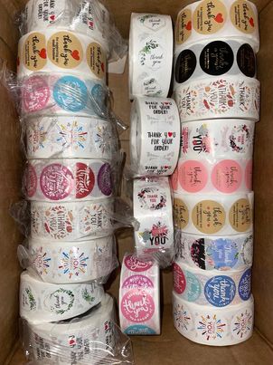 Mystery 1" Sticker Roll