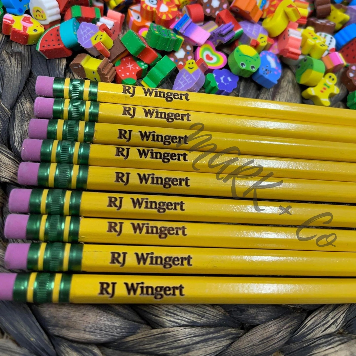 Engraved Pencil Set
