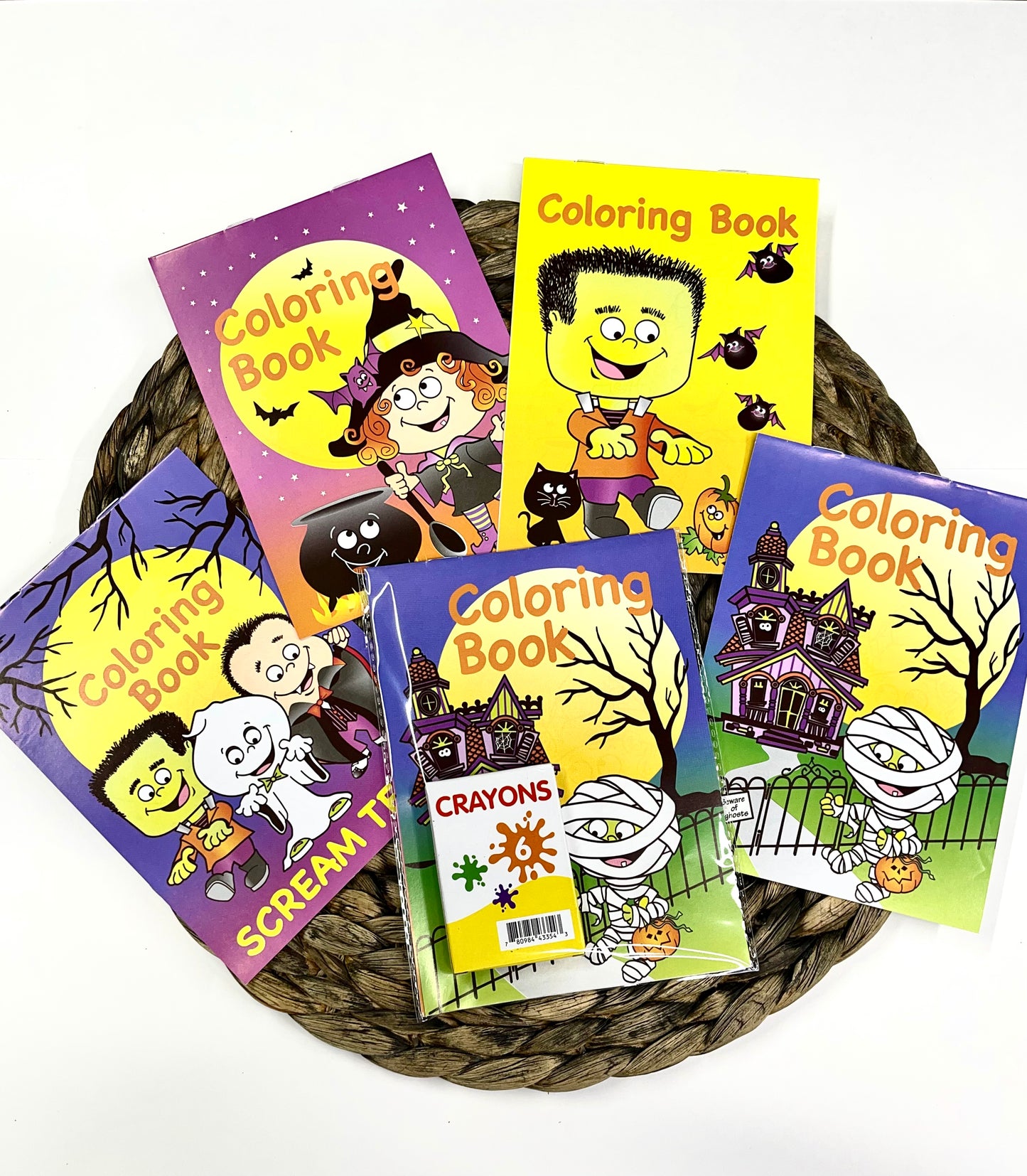 Halloween Color Books (25 pack)
