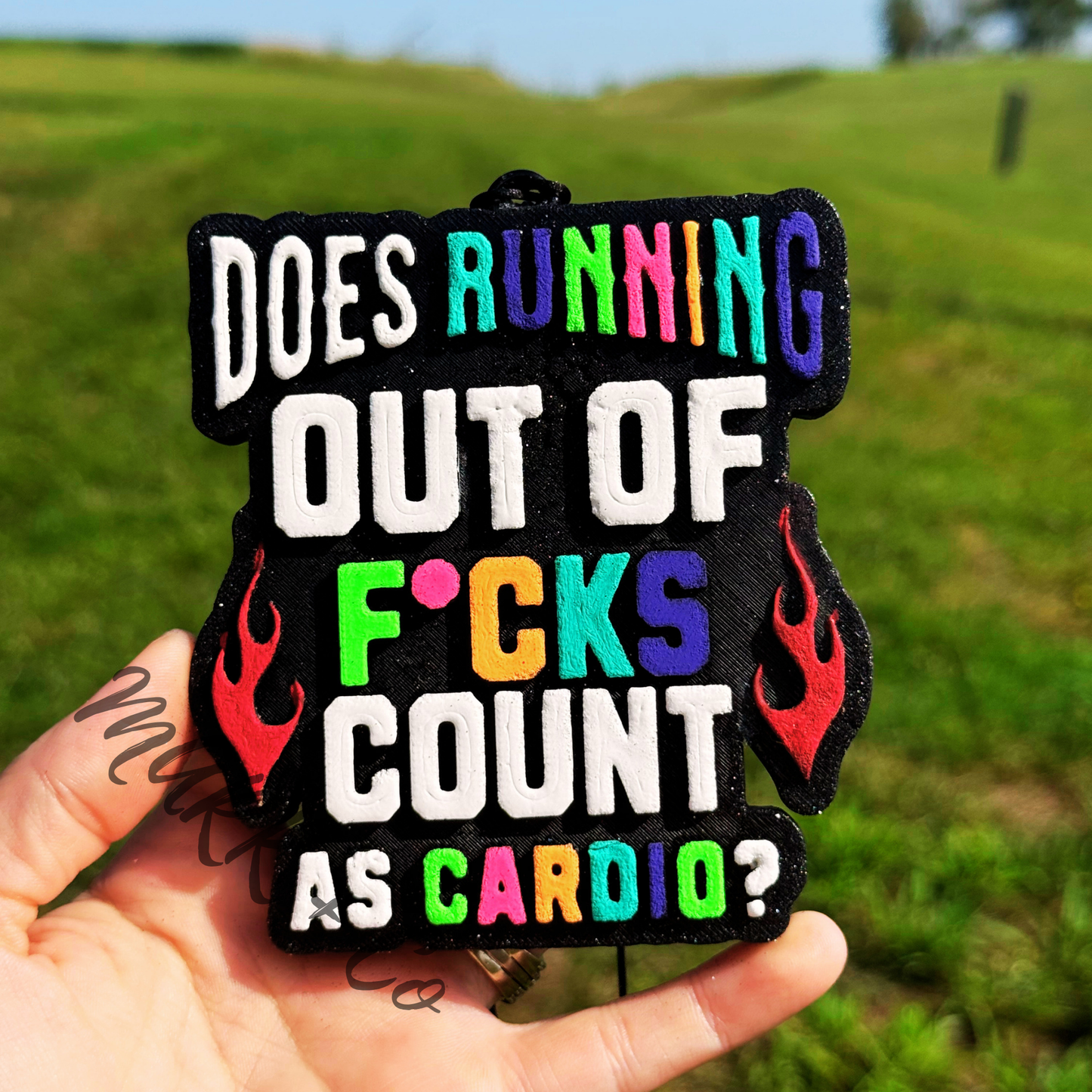 Running Out of F.cks Count as Cardio