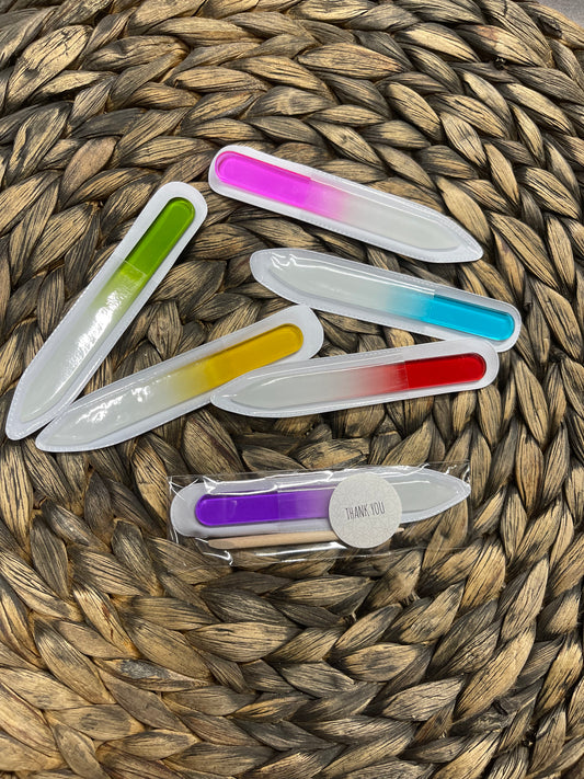 Nail Files: Glass