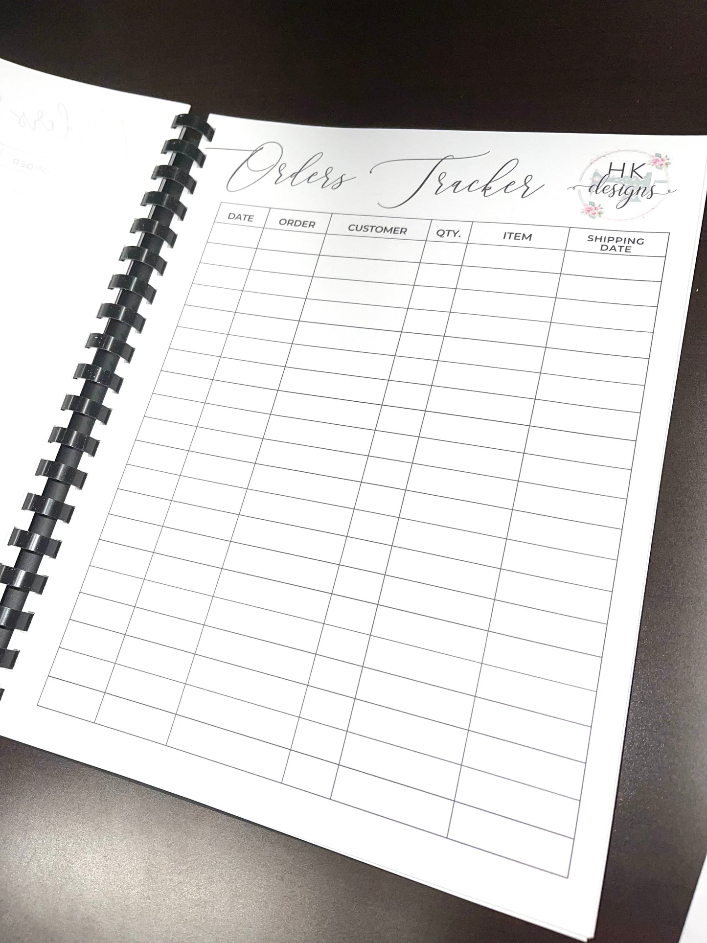 Order Tracker - Binded